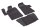 Gummimatten für Mercedes Vito 639 ab 2003 bis 2014 2./3  Sitze - 3-teiliges Set