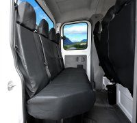 Autositzbezüge passend für Mercedes Sprinter II W906 ab 2006 bis 2018 – Kunstleder
