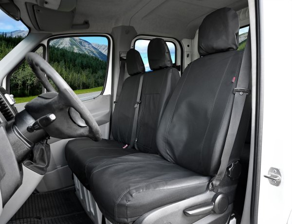 Autositzbezüge passend für VW Crafter ab 2006 bis 2016 – Kunstleder