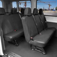 Autositzbezüge passend für Ford Transit ab 2022 – Kunstleder