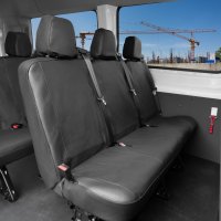 Autositzbezüge passend für Ford Transit ab 2022 – Kunstleder