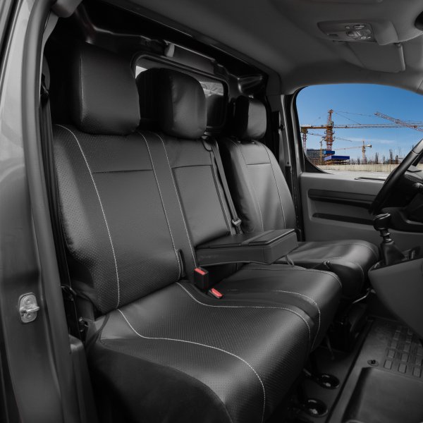 Autositzbezüge passend für Toyota Proace ab 2016 – atmungsaktives Kunstleder