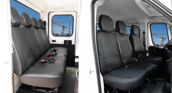 Autositzbezüge passend für Citroen Jumper II ab 2006 bis 2022+ – Kunstleder