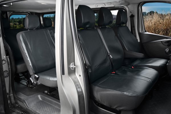 Autositzbezüge passend für Fiat Talento ab 2016 – Kunstleder