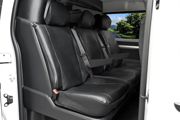Autositzbezüge passend für Renault Trafic ab 2014 bis 2021 – Kunstleder
