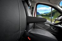 Autositzbezüge passend für Nissan NV300 ab 2016 bis 2021 – atmungsaktives Kunstleder