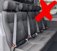 Autositzbezüge passend für Mercedes Sprinter III W907 / W910 ab 2018 – Kunstleder