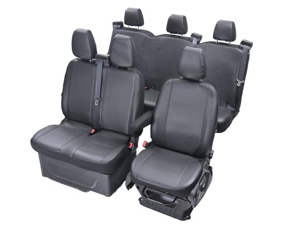 Autositzbezüge passend für Mercedes Sprinter III W907 / W910 ab 2018 – Kunstleder