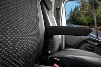 Autositzbezüge passend für Nissan Interstar ab 2021 bis 2024 – Polstermaterial mit Kunstleder