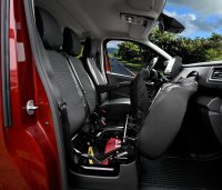 Autositzbezüge passend für Nissan NV300 ab 2016 bis 2021 – Polstermaterial mit Kunstleder