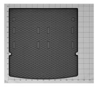 Kofferraumwanne für VW Caddy Maxi ab 2021 | 5Sitze / 7Sitze - rutschfest & wasserdicht