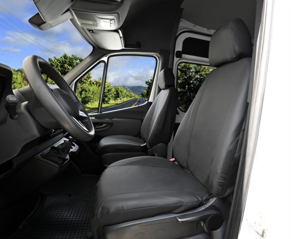 Autositzbezüge passend für Mercedes Sprinter III W907 / W910 ab 2018 – Kunstleder