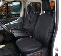 Autositzbezüge passend für Ford Transit VII / VIII ab 2014 / Facelift ab 2020 – Kunstleder