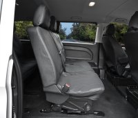 Autositzbezüge passend für Mercedes Vito III W447 ab 2014 bis 2024 – Kunstleder