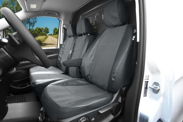 Autositzbezüge passend für Mercedes Vito III W447 ab 2014 bis 2024 – Polstermaterial mit Kunstleder