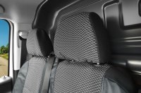 Autositzbezüge passend für Mercedes Vito III W447 ab 2014 bis 2024 – Polstermaterial mit Kunstleder