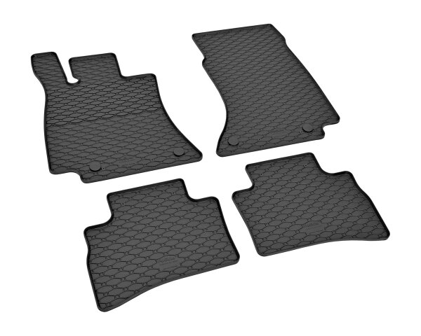 Gummimatten für Mercedes E-Klasse (W/S214)  / PHEV  ab 2024 - 4-teiliges Set
