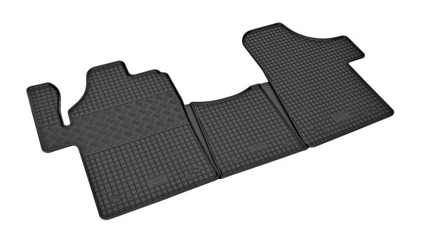 Gummimatten für MERCEDES Vito ab 2003 | 2/3 Sitze - 4-teiliges Set