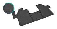 Gummimatten für MERCEDES Vito ab 2003 | 2/3 Sitze - 4-teiliges Set