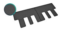Gummimatten für Ford Tourneo Custom ab 2024 | 8/9 Sitze - 7-teiliges Set