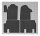 Gummimatten für Mercedes Vito ab 2014 / ab 2024 - 4-teiliges Set