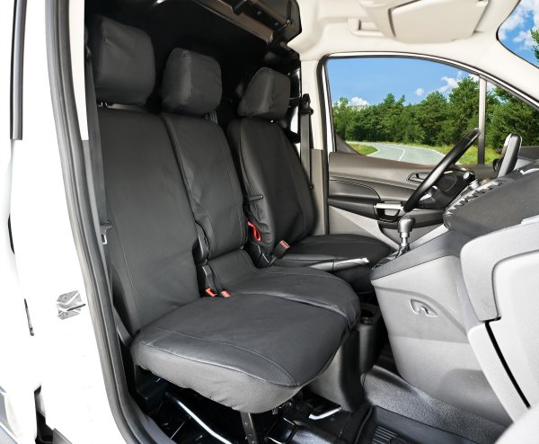 Autositzbezüge passend für Ford Transit Connect II ab 2014 bis 2022 – Kunstleder