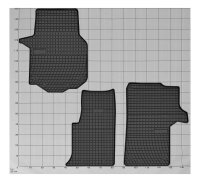 Gummimatten für VW Crafter ab 2017 - 6/7 Sitze - 5-teiliges Set
