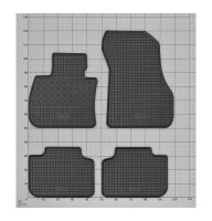 Gummimatten für Mini Countryman (U25) ab 2024 - 4-teiliges Set