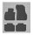 Gummimatten für Mini Countryman (U25) ab 2024 - 4-teiliges Set