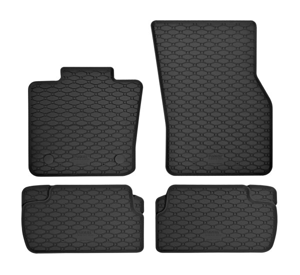 Gummimatten für Mini Cooper (F66) ab 2024 / 3 Türen - 4-teiliges Set