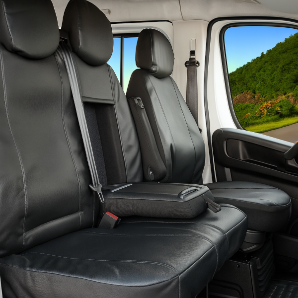 Autositzbezüge passend für Toyota Proace Max ab 2024 – Kunstleder