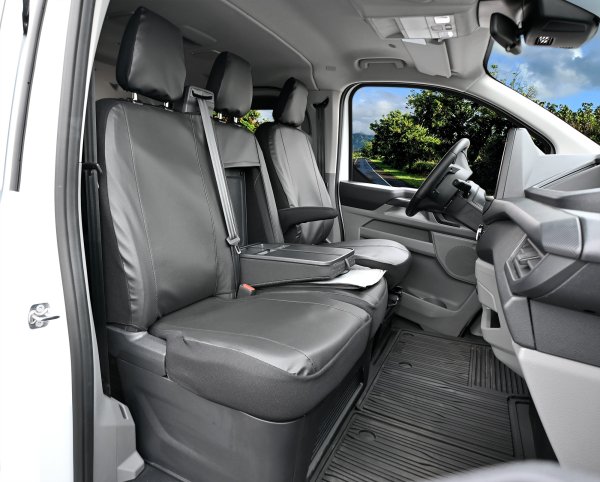 Autositzbezüge passend für Ford Transit Custom II ab 2024 – Kunstleder