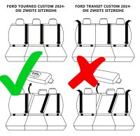 Autositzbezüge passend für Ford Tourneo Custom...