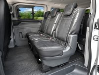 Autositzbezüge passend für Ford Transit Custom II ab 2024 – Velourimitat mit Kunstleder
