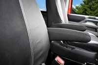 Autositzbezüge passend für Ford Tourneo Custom II ab 2024 – Velourimitat mit Kunstleder