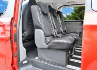 Autositzbezüge passend für Ford Tourneo Custom II ab 2024 – Velourimitat mit Kunstleder