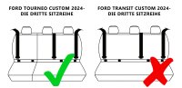Autositzbezüge passend für Ford Tourneo Custom...