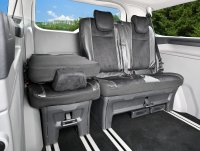 Autositzbezüge passend für Ford Tourneo Custom II ab 2024 – Velourimitat mit Kunstleder
