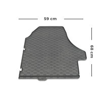 Gummimatten für Peugeot Boxer ab 2022 | 3Sitze - 3-teiliges Set