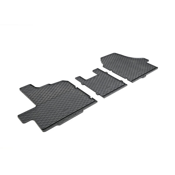 Gummimatten für Toyota Proace Max ab 2024 | 3Sitze - 3-teiliges Set