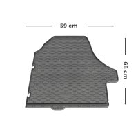 Gummimatten für Citroen Jumper ab 2022 - 3 Sitzer - 3-teiliges Set