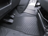 Gummimatten für Renault Master ab 2024 | 3 Sitze - 3-teiliges Set