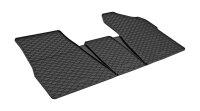 Gummimatten für Renault Master ab 2024 | 3 Sitze - 3-teiliges Set