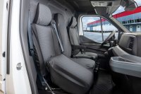 Autositzbezüge passend für Nissan Interstar ab 2024 – Polstermaterial mit Kunstleder