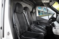 Autositzbezüge passend für Nissan Interstar ab 2024 – Velourimitat mit Kunstleder