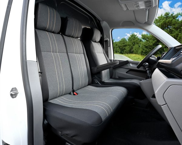 Autositzbezüge passend für VW T6 ab 2015 und VW T6.1 ab 2019 – Originalmaterial der VW-Gruppe in Premiumqualität