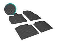 Gummimatten für Toyota bZ4X ab 2022 - 4-teiliges Set