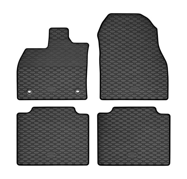 Gummimatten für Lexus RZ ab 2022 - 4-teiliges Set