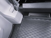 Gummimatten für FORD Transit Custom ab 2024 / VW T7 Caravelle ab 2025 - 2. Reihe - 2-teiliges Set