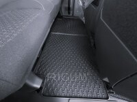 Gummimatten für Ford Transit Custom ab 2024 / VW T7 Caravelle ab 2025 - 3. Reihe - 2-teiliges Set
